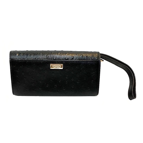Kate Spade Black Valencia Road Mara Wallet / Wristlet - Picture 3 of 15